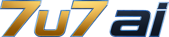 7u7 ai লোগো